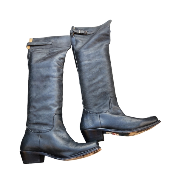 Juicy Couture Knee High Women's leather Boots size 6.5 US - Picture 1 of 8